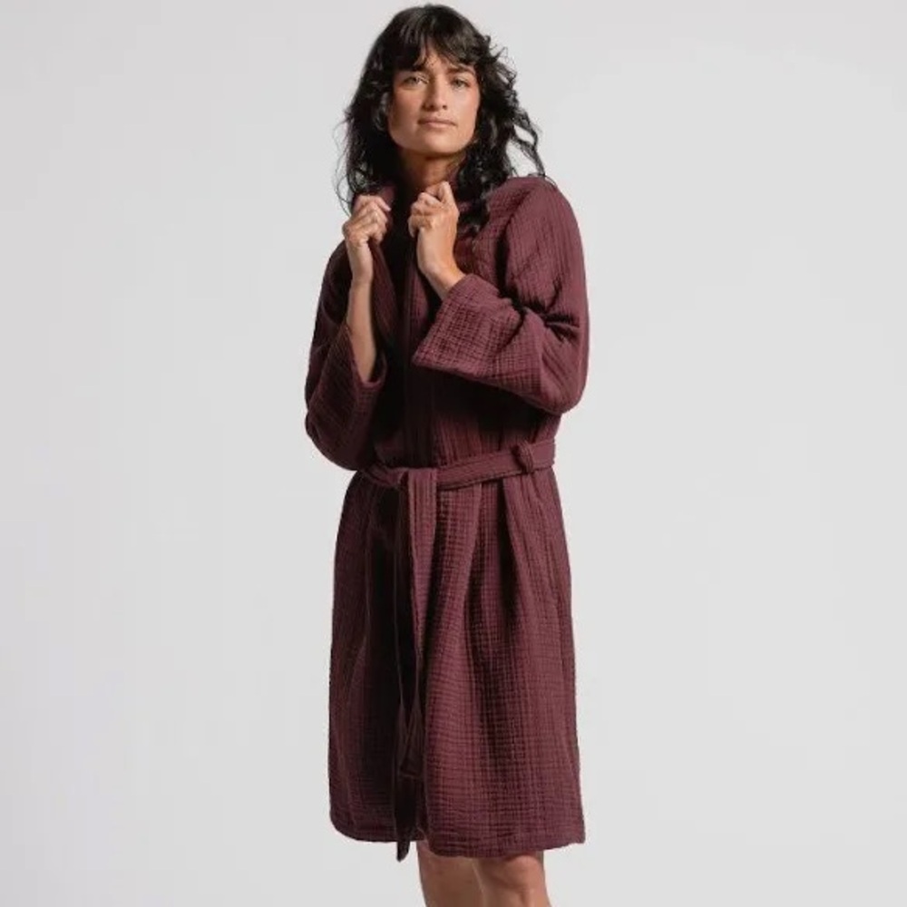 Parachute Burgundy Cloud Cotton Robe